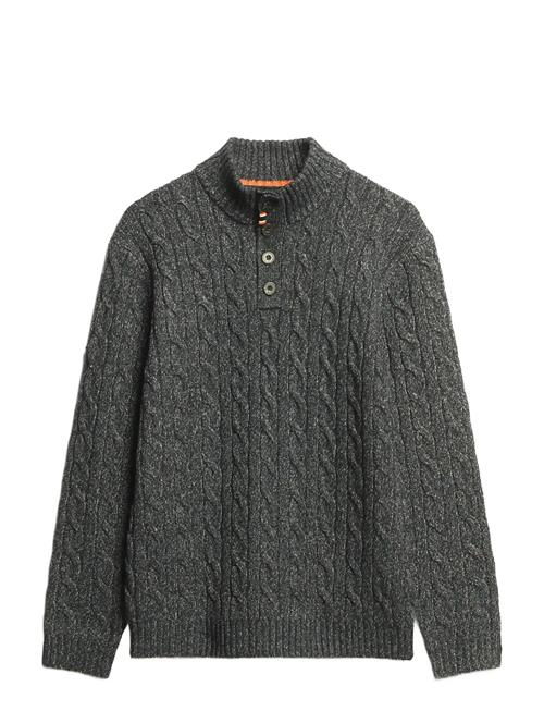 Superdry | Cable Button Neck Jumper | M