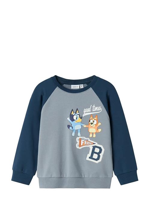 name it | Nmmsilas Bluey Nreg Sweat Bru Sky | 104