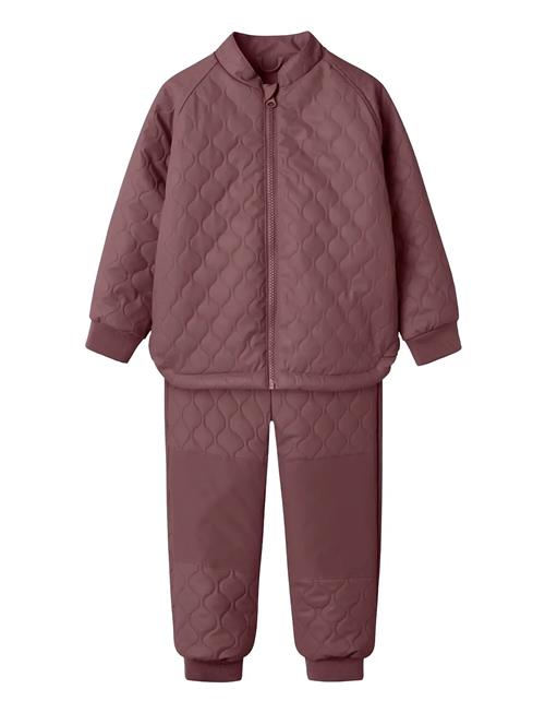 name it | Nmfmud Rub Quilt Set Solid Fo | 104