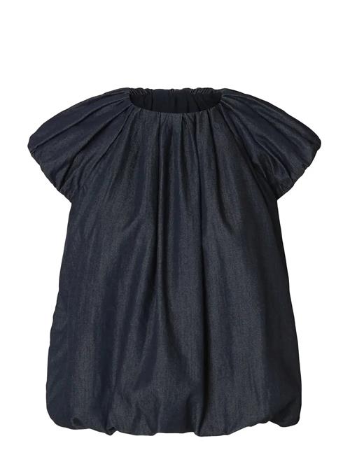 Selected | Slfrillo Cap Sleeve Denim Top | 40