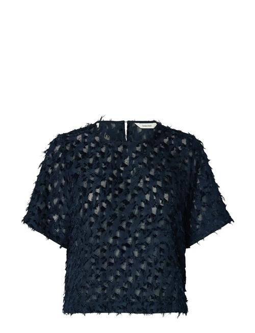 Selected | Slfmarion Ss O-Neck Top Ex | 34