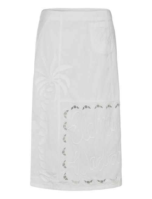Stella Nova | Elements Embroidered Cotton Skirt | 32