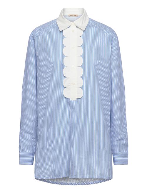 Stella Nova | Striped Shirt With Scallops | 34