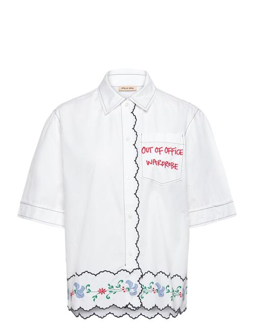 Stella Nova | Coloured Embroidered Oversized Shir | 38