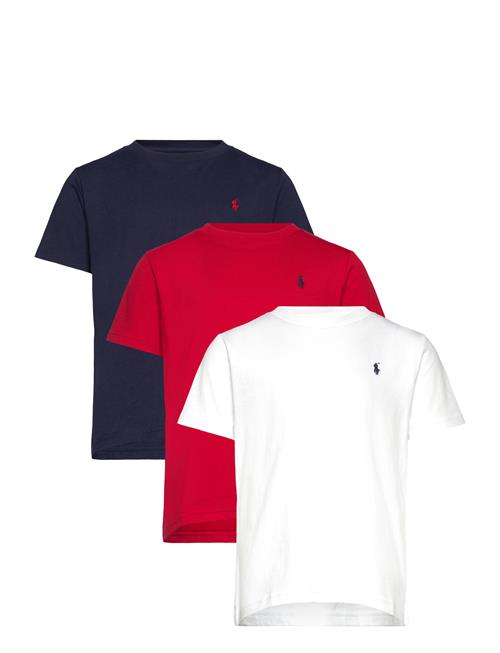 Ralph Lauren Kids | Cotton Jersey Crewneck Tee 3-Pack | 117-123