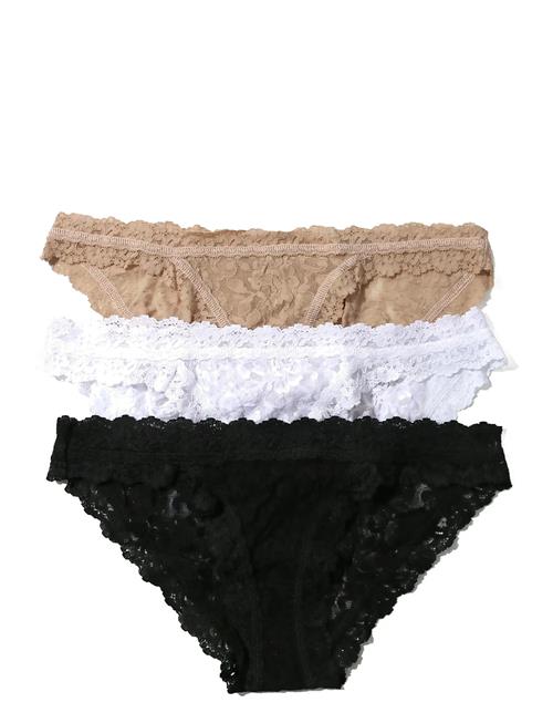 Hanky Panky | Hanky Panky Signature Lace, Original Rise Thong, 3 Pack | ONE SIZE