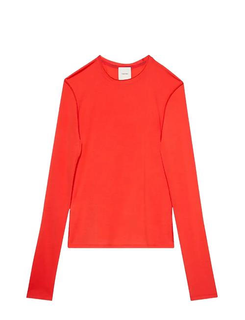 Calvin Klein | Ls Inside Out Sheer Wool Knit To | S