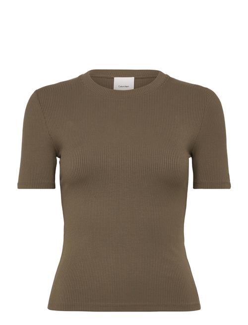 Calvin Klein | A- Modal Rib Tee (Essential) | XXL