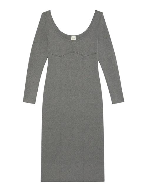 Calvin Klein | Half Milano Ls Midi Dress | L