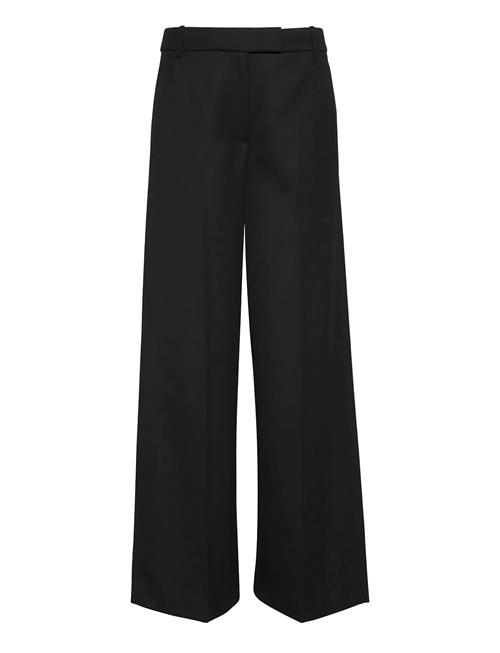 Calvin Klein | Wool Gaberdine Wide Leg Trouser | 40