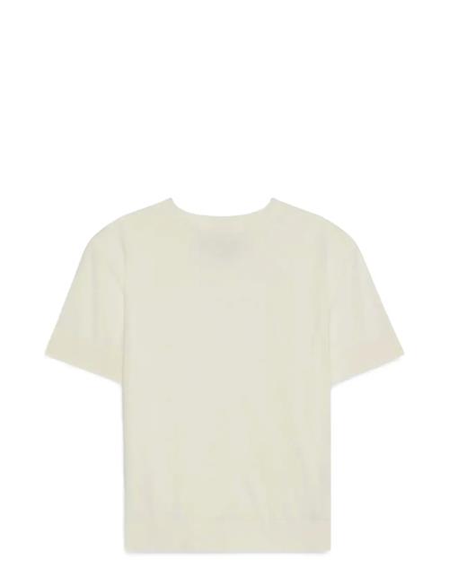 Calvin Klein | Ss Silk Cotton Crew Tee | S