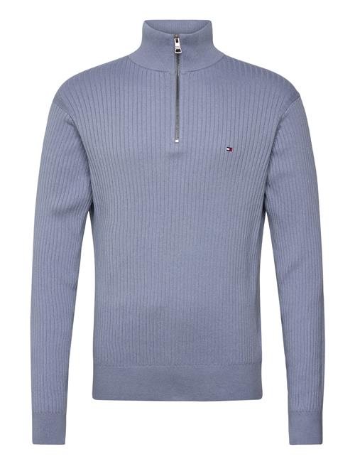 Tommy Hilfiger | Pima Ctn Cash Structure Zip Mock | XS