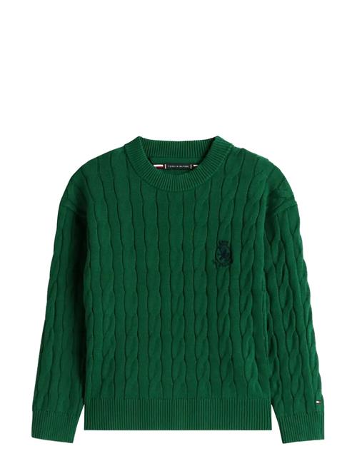 Tommy Hilfiger | Cotton Cable Crest C-Nk Sweater | 128