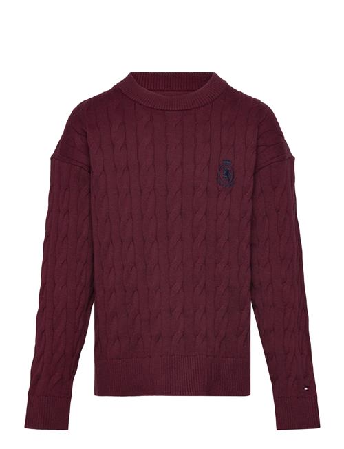 Tommy Hilfiger | Cotton Cable Crest C-Nk Sweater | 116