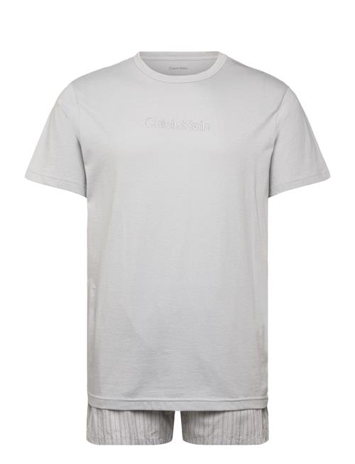 Calvin Klein | S/S Crew Poplin Boxer Set | L