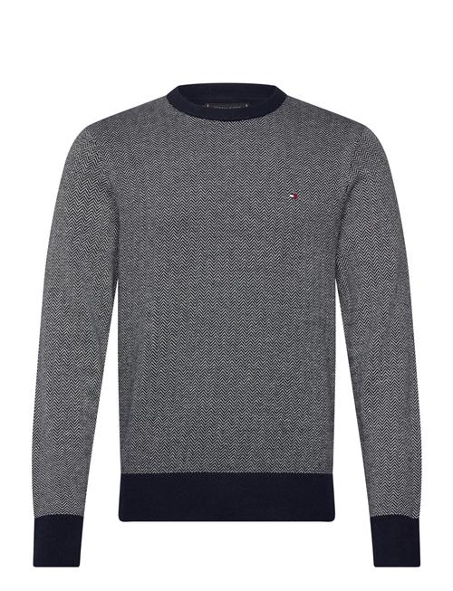 Tommy Hilfiger | Pima Ctn Cash Herringbone Crew | L