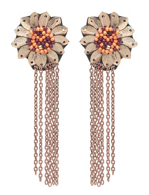 Pipol's Bazaar | La Vista Flower Ear Gold | ONE SIZE