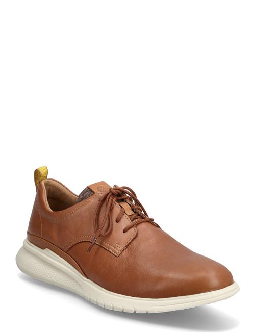 Hush Puppies | Men's Advance Laceup  - Cognac Leather | 40.5