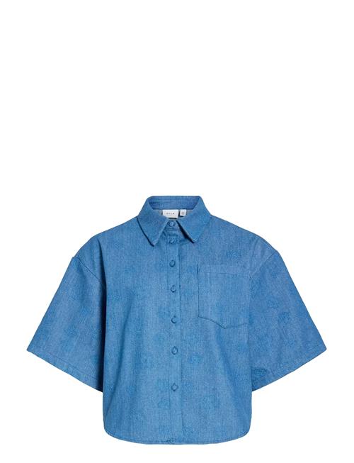 Vila | Viluna 3/4 Denim Shirt | 38