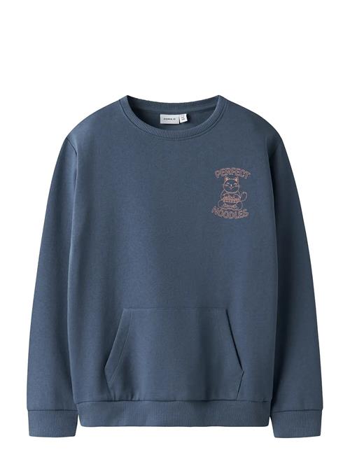 name it | Nkmtrenton Ls Nreg Sweat Bru Ps | 134-140