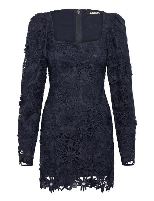 ROTATE | 3D Lace Ls Mini Dress | 34