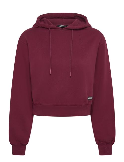 ROTATE | Terry Back Cropped Hoodie | S