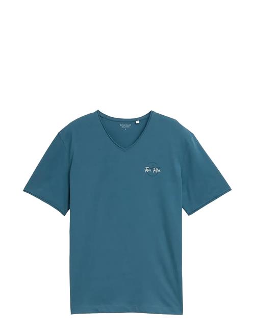 Tom Tailor | Printed V-Neck T-Shirt | M