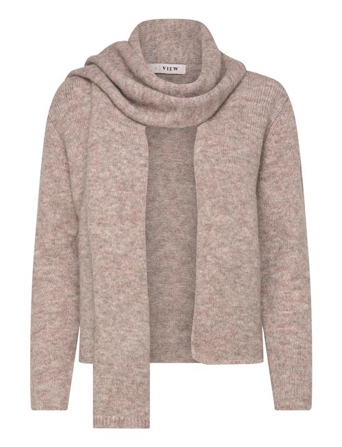 A-View | Harper Knit Scarf Cardigan | XS