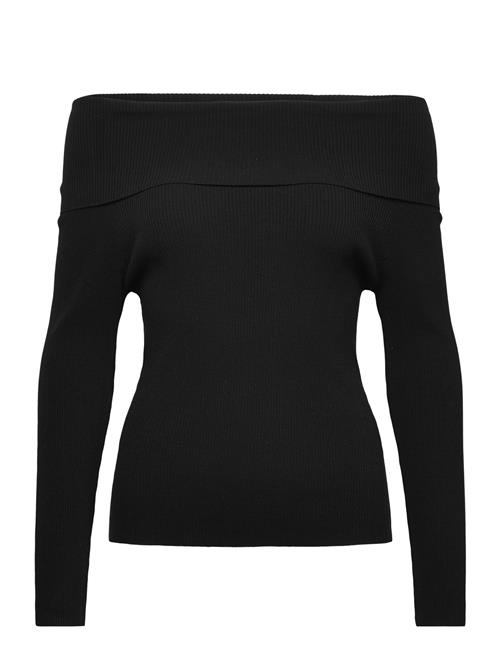 A-View | Rib Offshoulder Blouse | M