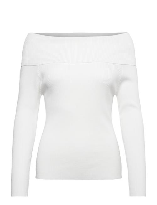 A-View | Rib Offshoulder Blouse | XXL