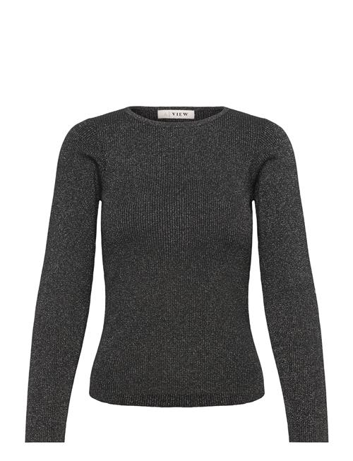 A-View | Lana Rib Lurex Blouse | L