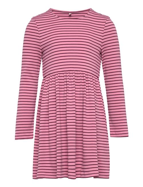 Kids Only | Kmgmaude Life Stripe Ls O-Neck Dress Jrs | 122