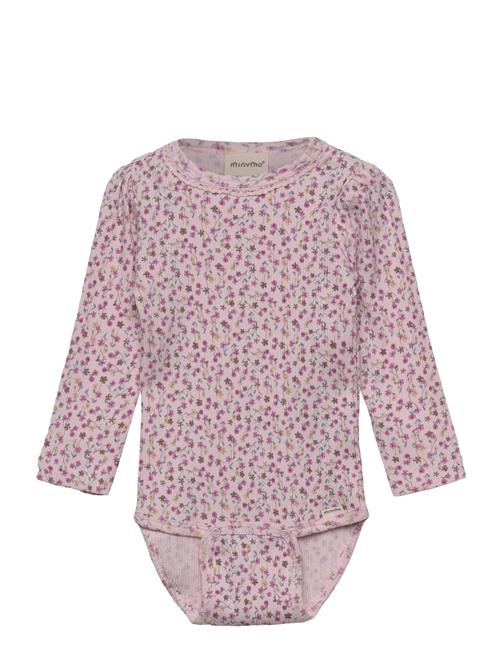 Minymo | Body Ls Aop Rib | 62