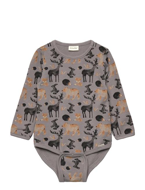 Minymo | Body Ls Aop Sweat | 62