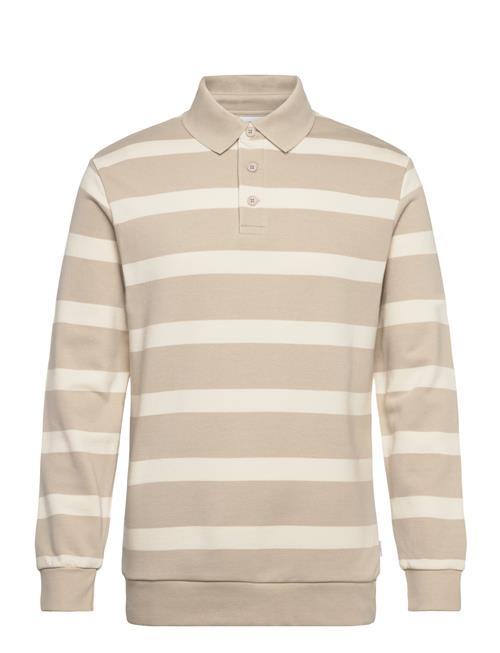 Lindbergh | Striped Polo Sweatshirt L/S | XL