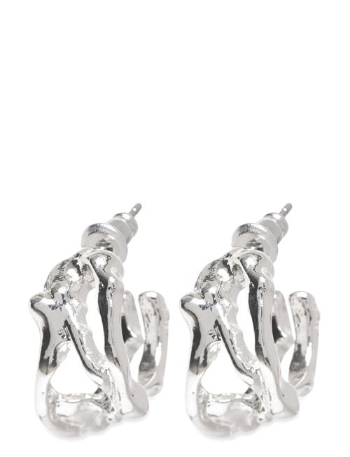 Pilgrim | Fotini Hoop Earrings Silver-Plated | ONE SIZE