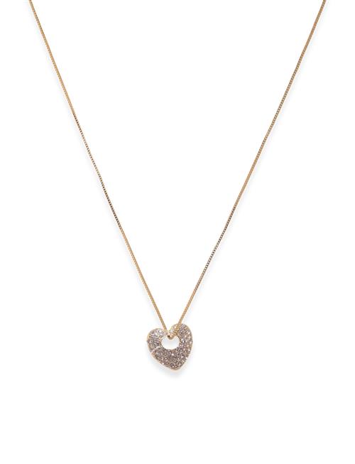Pilgrim | Dune Heart Necklace Gold-Plated | ONE SIZE