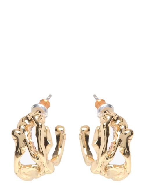 Pilgrim | Fotini Hoop Earrings Gold-Plated | ONE SIZE