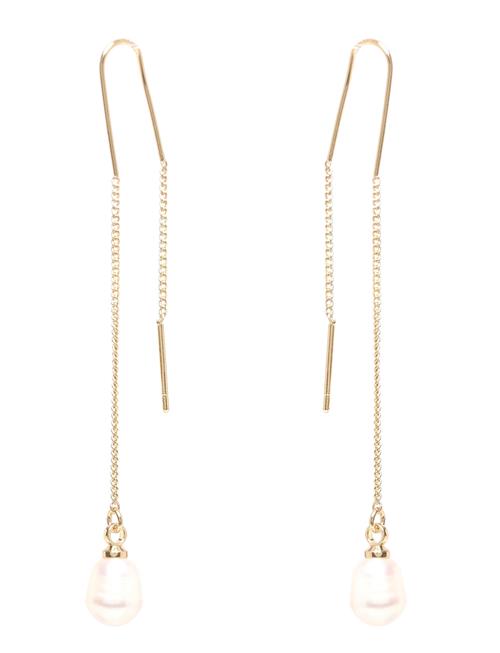 Pilgrim | Chloe Pearl Earrings Gold-Plated | ONE SIZE