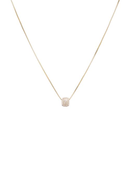 Pilgrim | Shea Crystal Pendant Necklace Gold-Plated | ONE SIZE