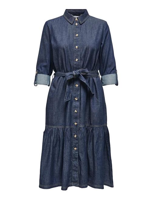 ONLY | Onlsevigny Frill 3/4 Sl Long Dress Dnm | XL