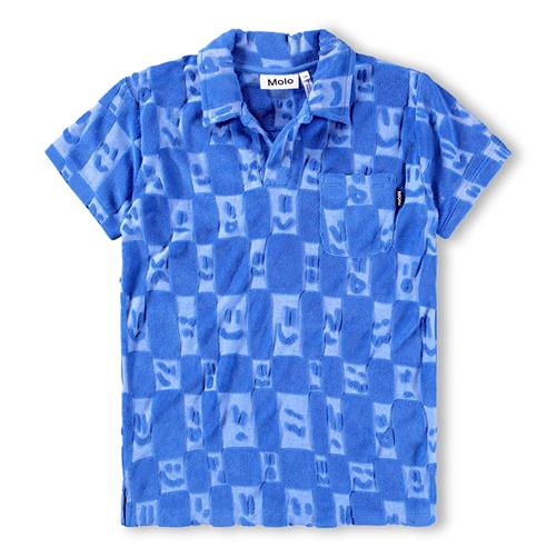 Molo Randel T-shirt Terry  Blue  Terry  Blue 128 cm  Blå  128 cm  mand