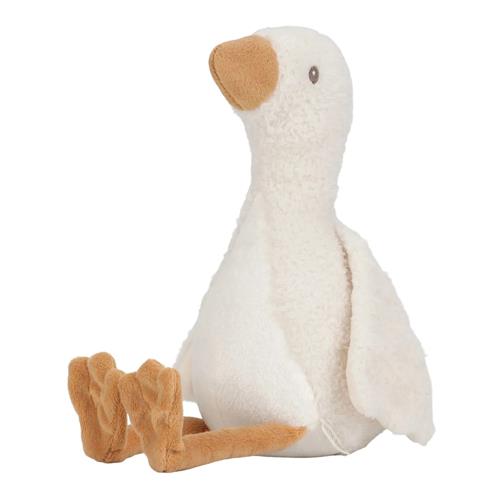 Little Dutch Little Goose Nussegås 25 Cm White  White One Size  Hvid  One Size  unisex