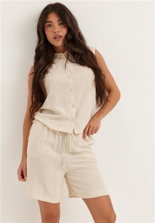 ONLY Onlsiesta Mw Pull-up Lin Bl Shorts