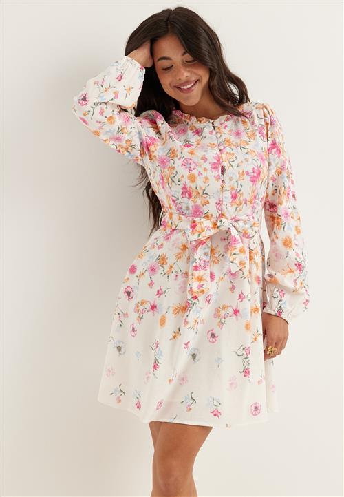 VILA Vielma O-neck L/S SHORT DRESS