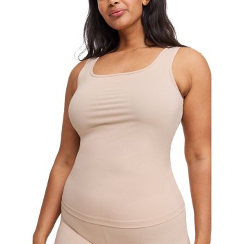 Swegmark Essence Tank Top Cool And Dry Beige polyamid Large Dame
