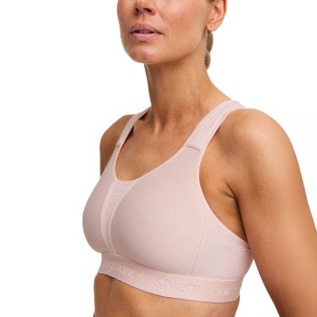 Swegmark BH Kimberly Iconic Moulded Cups Sports Bra Lyserosa polyamid D 80 Dame