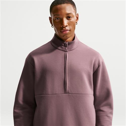 Nike 24.7 ImpossiblySoft Dri-FIT-trøje med 1/2 lynlås til mænd - lilla