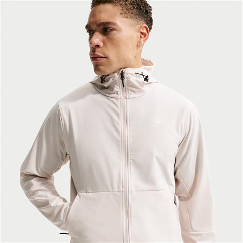 Alsidig Nike Unlimited Repel-jakke med hætte til mænd - brun