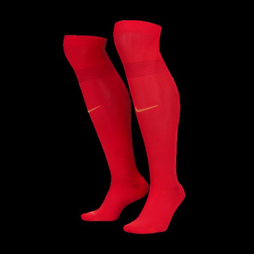 Knælange FFF VaporFast Home Nike Dri-FIT ADV-fodboldstrømper - rød